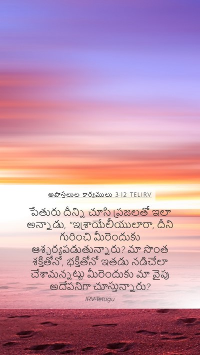 అపొస్తలుల కార్యములు 3:12 TELIRV Bible Verse Image