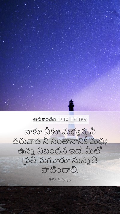 ఆదికాండం 17:10 TELIRV Bible Verse Image
