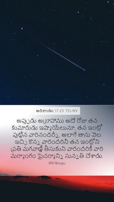 ఆదికాండం 17:23 TELIRV Bible Verse Image