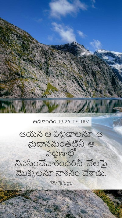 ఆదికాండం 19:25 TELIRV Bible Verse Image