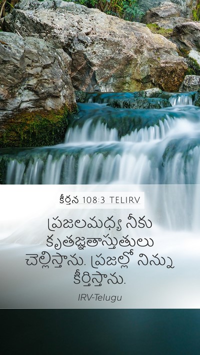 కీర్తన 108:3 TELIRV Bible Verse Image