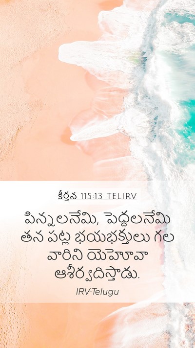 కీర్తన 115:13 TELIRV Bible Verse Image