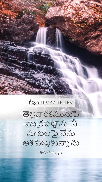 కీర్తన 119:147 TELIRV Bible Verse Image