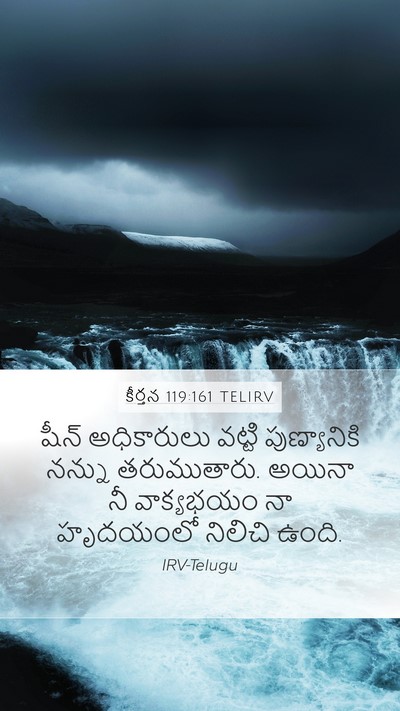 కీర్తన 119:161 TELIRV Bible Verse Image