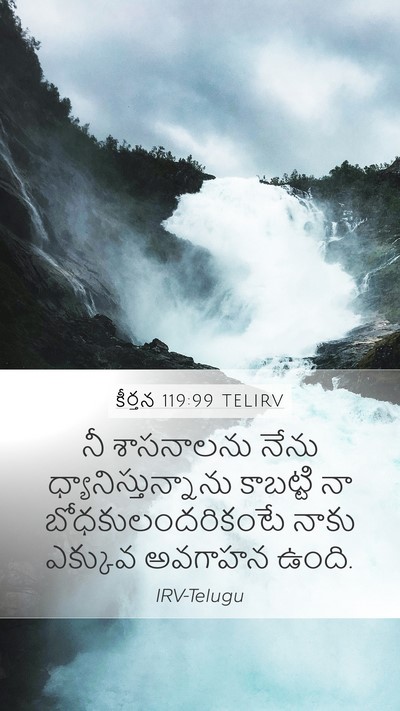 కీర్తన 119:99 TELIRV Bible Verse Image