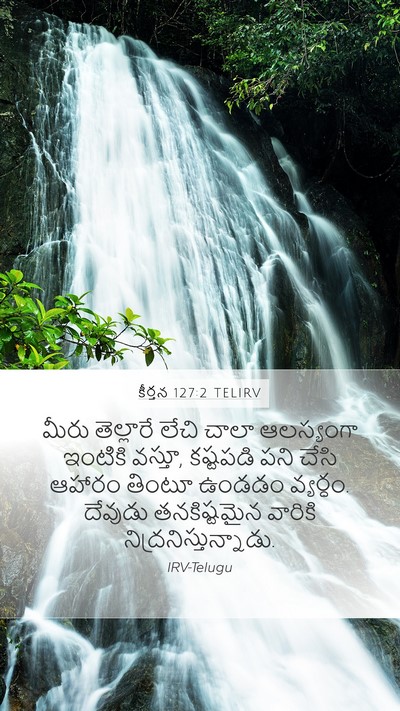 కీర్తన 127:2 TELIRV Bible Verse Image