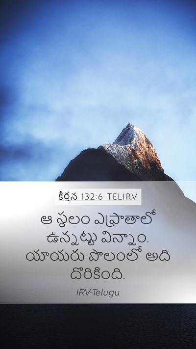 కీర్తన 132:6 TELIRV Bible Verse Image