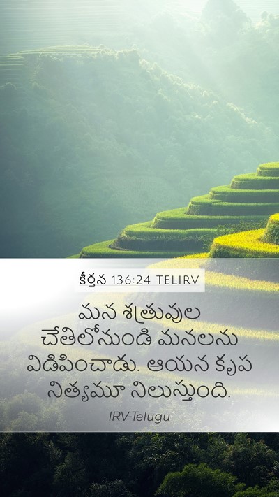 కీర్తన 136:24 TELIRV Bible Verse Image