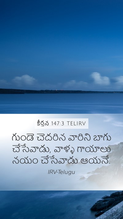 కీర్తన 147:3 TELIRV Bible Verse Image