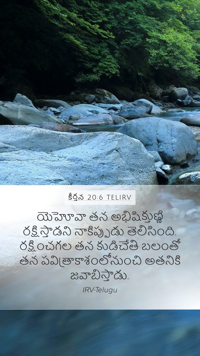 కీర్తన 20:6 TELIRV Bible Verse Image