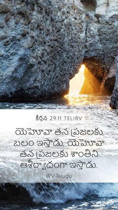 కీర్తన 29:11 TELIRV Bible Verse Image