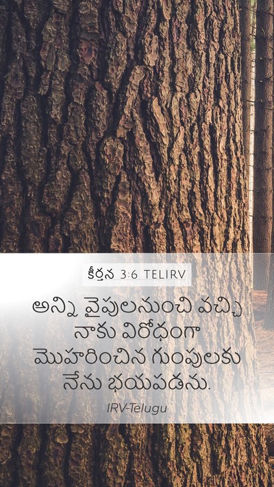 కీర్తన 3:6 TELIRV Bible Verse Image