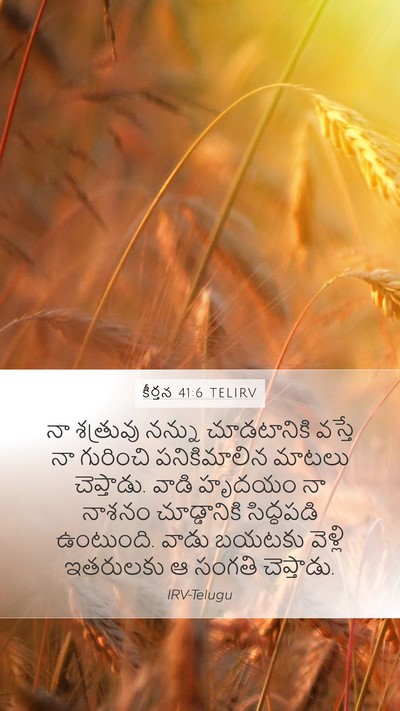 కీర్తన 41:6 TELIRV Bible Verse Image