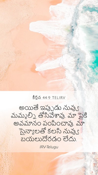 కీర్తన 44:9 TELIRV Bible Verse Image