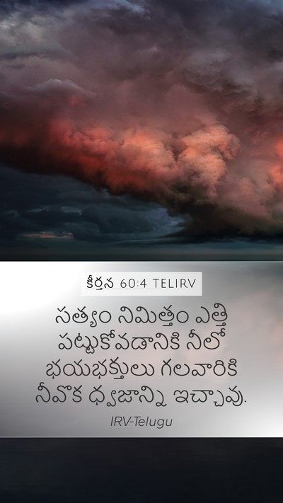 కీర్తన 60:4 TELIRV Bible Verse Image