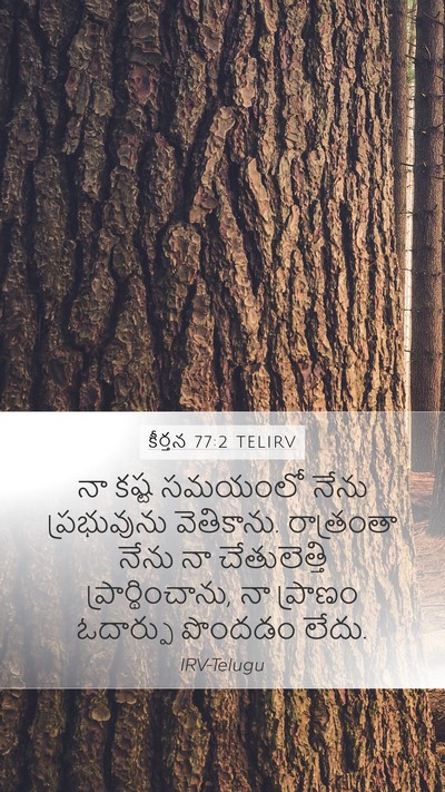 కీర్తన 77:2 TELIRV Bible Verse Image