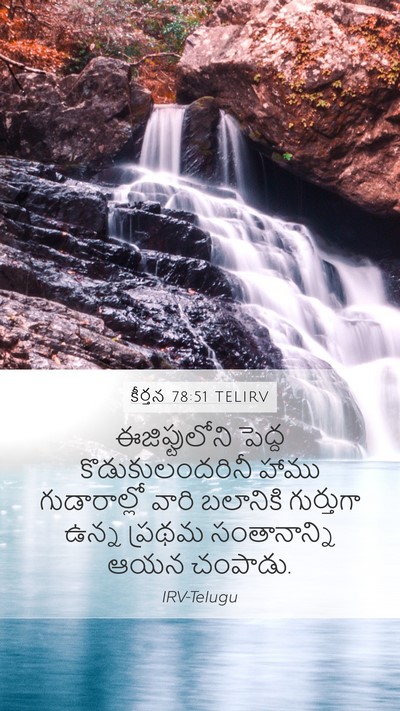 కీర్తన 78:51 TELIRV Bible Verse Image