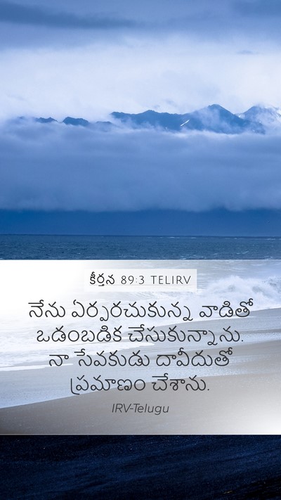 కీర్తన 89:3 TELIRV Bible Verse Image