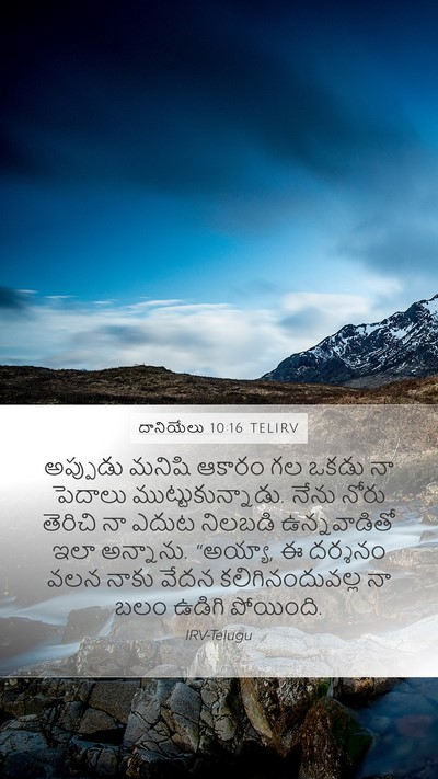 దానియేలు 10:16 TELIRV Bible Verse Image