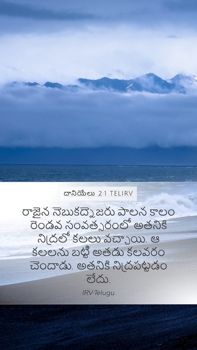 దానియేలు 2:1 TELIRV Bible Verse Image
