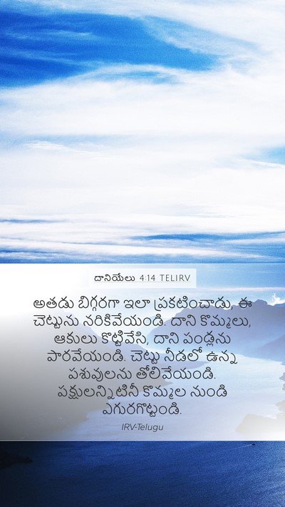 దానియేలు 4:14 TELIRV Bible Verse Image