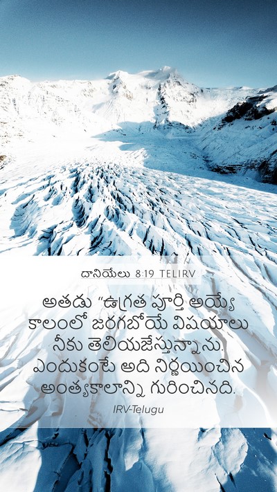 దానియేలు 8:19 TELIRV Bible Verse Image