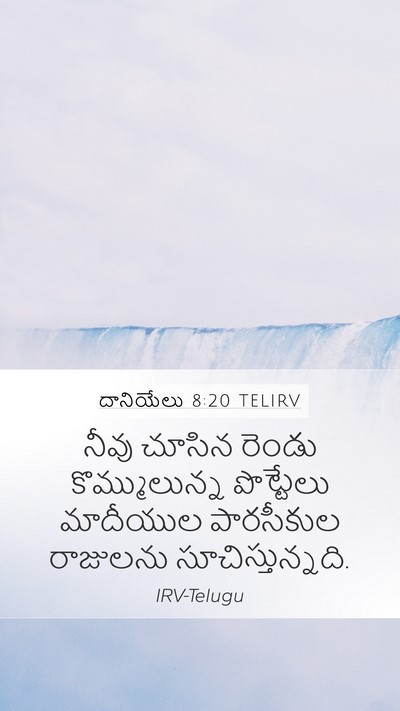 దానియేలు 8:20 TELIRV Bible Verse Image