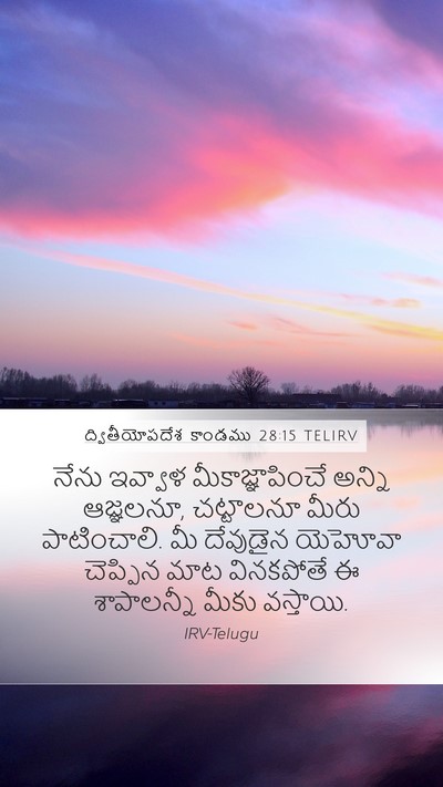 ద్వితీయోపదేశ కాండము 28:15 TELIRV Bible Verse Image