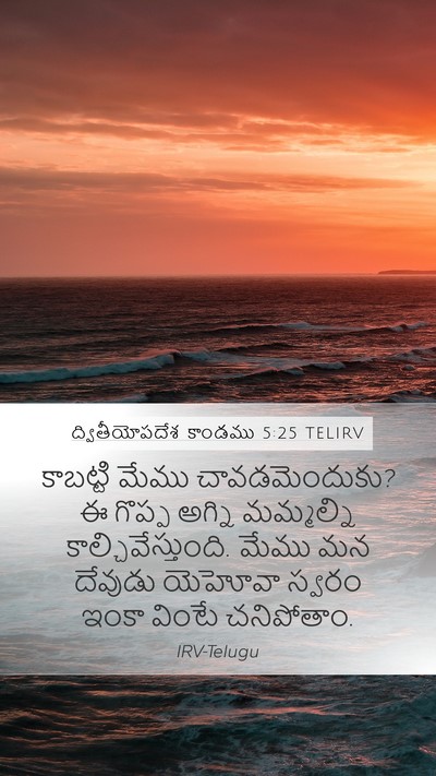 ద్వితీయోపదేశ కాండము 5:25 TELIRV Bible Verse Image
