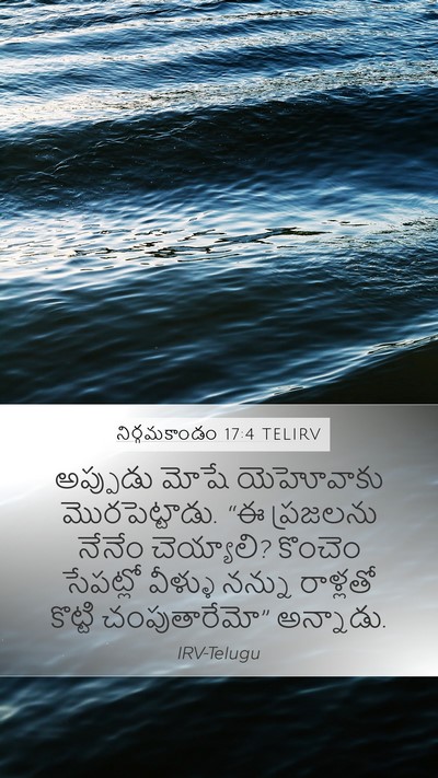 నిర్గమకాండం 17:4 TELIRV Bible Verse Image