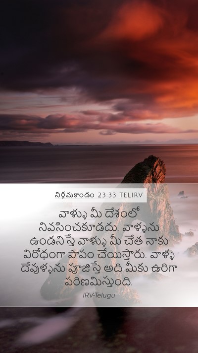 నిర్గమకాండం 23:33 TELIRV Bible Verse Image