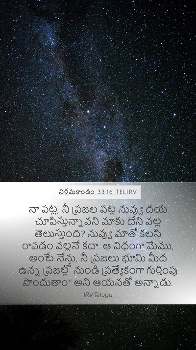 నిర్గమకాండం 33:16 TELIRV Bible Verse Image