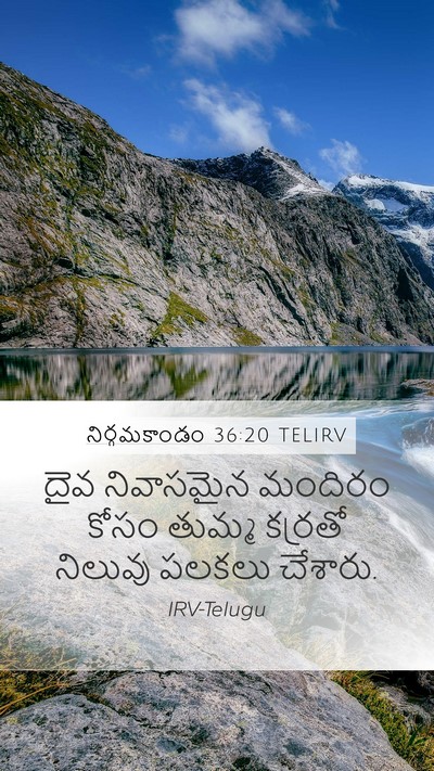 నిర్గమకాండం 36:20 TELIRV Bible Verse Image