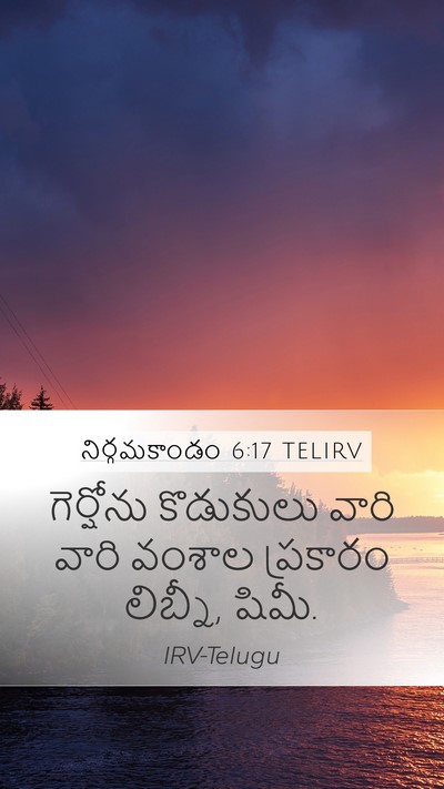 నిర్గమకాండం 6:17 TELIRV Bible Verse Image