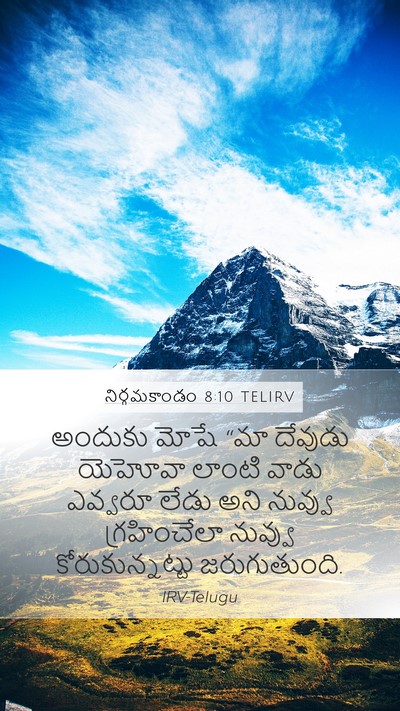 నిర్గమకాండం 8:10 TELIRV Bible Verse Image