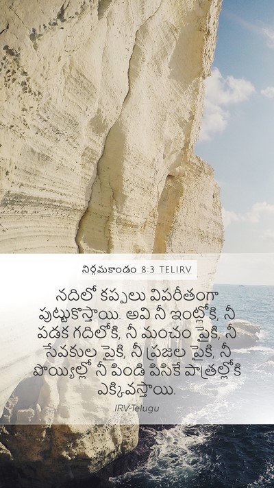 నిర్గమకాండం 8:3 TELIRV Bible Verse Image