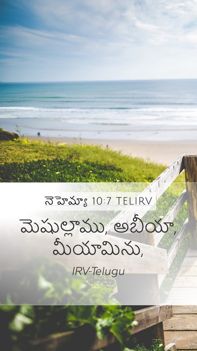 నెహెమ్యా 10:7 TELIRV Mobile Phone Wallpaper - మెషుల్లాము, అబీయా, - Mobile Bible Verse Wallpaper