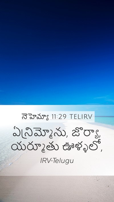 నెహెమ్యా 11:29 TELIRV Bible Verse Image