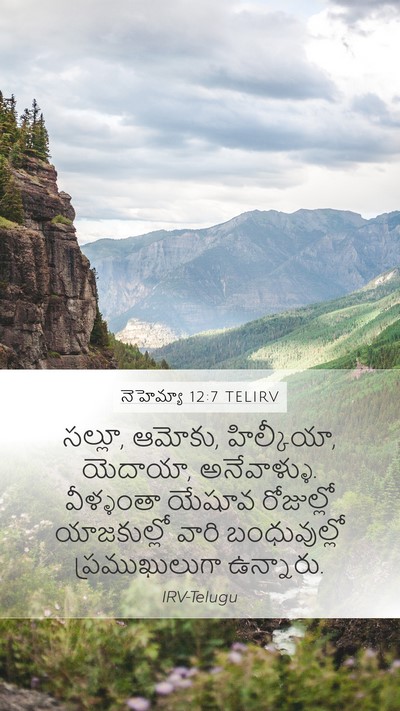 నెహెమ్యా 12:7 TELIRV Bible Verse Image