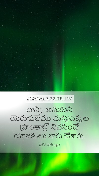 నెహెమ్యా 3:22 TELIRV Mobile Phone Wallpaper - దాన్ని అనుకుని - Mobile Bible Verse Wallpaper