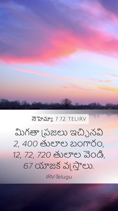 నెహెమ్యా 7:72 TELIRV Bible Verse Image