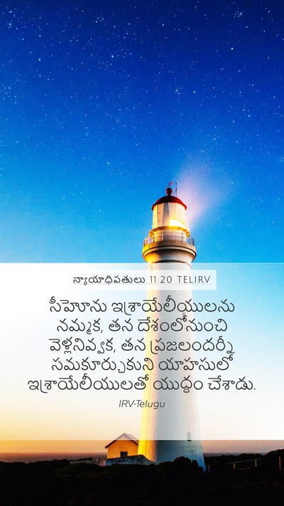 న్యాయాధిపతులు 11:20 TELIRV Bible Verse Image