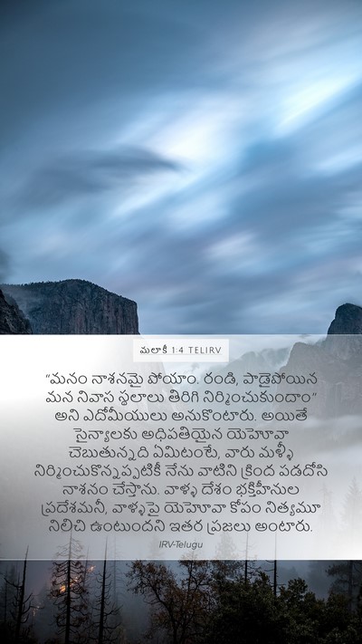 మలాకీ 1:4 TELIRV Bible Verse Image