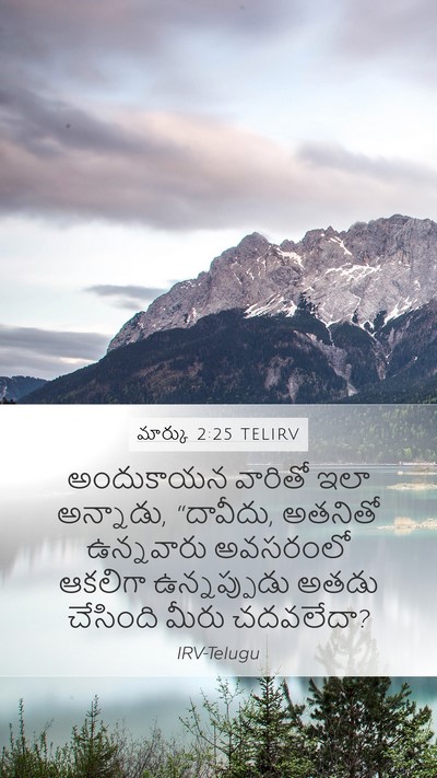 మార్కు 2:25 TELIRV Bible Verse Image