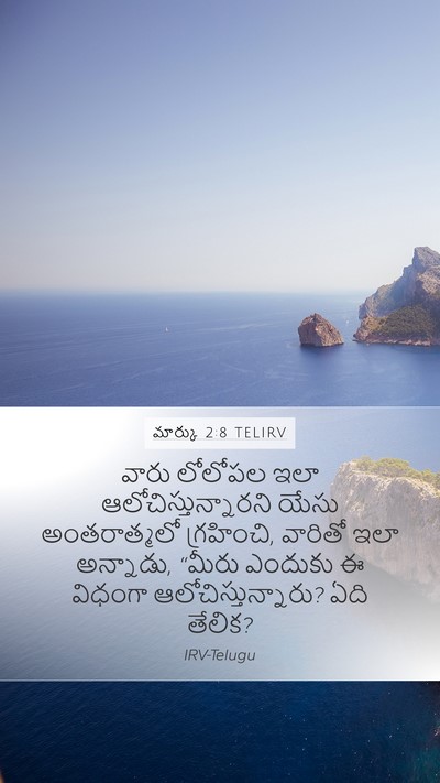 మార్కు 2:8 TELIRV Bible Verse Image