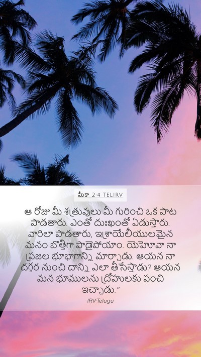 మీకా 2:4 TELIRV Bible Verse Image