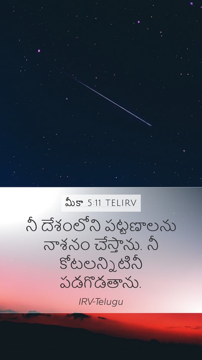 మీకా 5:11 TELIRV Bible Verse Image