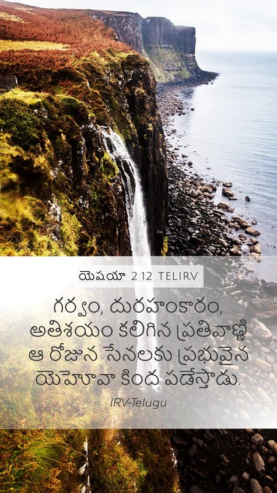 యెషయా 2:12 TELIRV Bible Verse Image