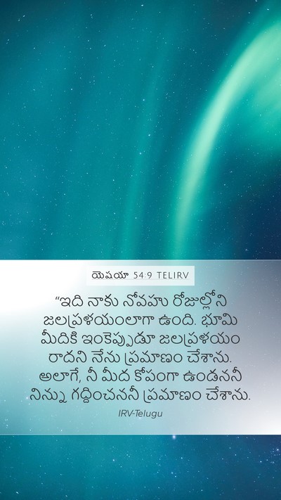 యెషయా 54:9 TELIRV Bible Verse Image