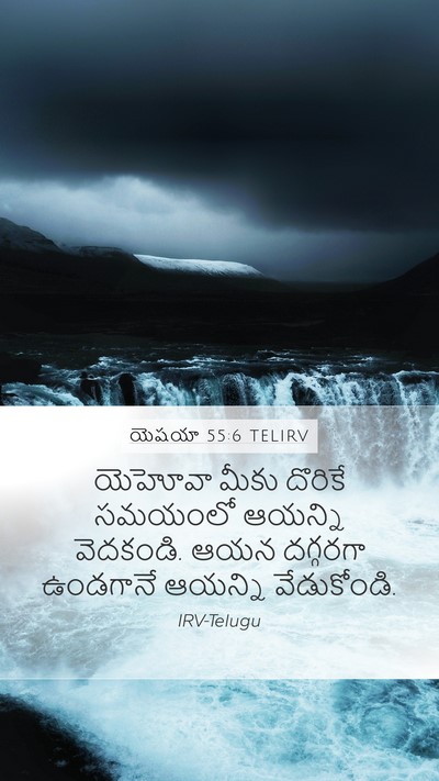యెషయా 55:6 TELIRV Bible Verse Image